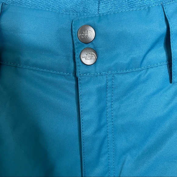 The North Face Women's Teal Snow Pants Size Small - Picture 6 of 7
